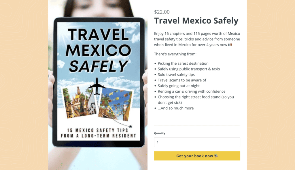 Travel Mexico Safely e-book