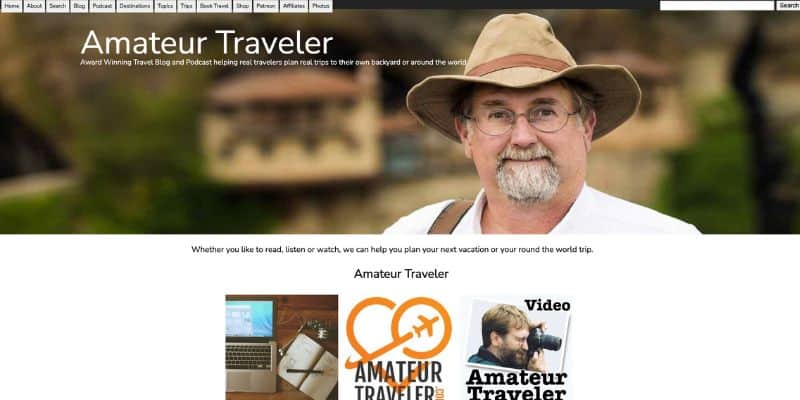 Amateur Traveler blog