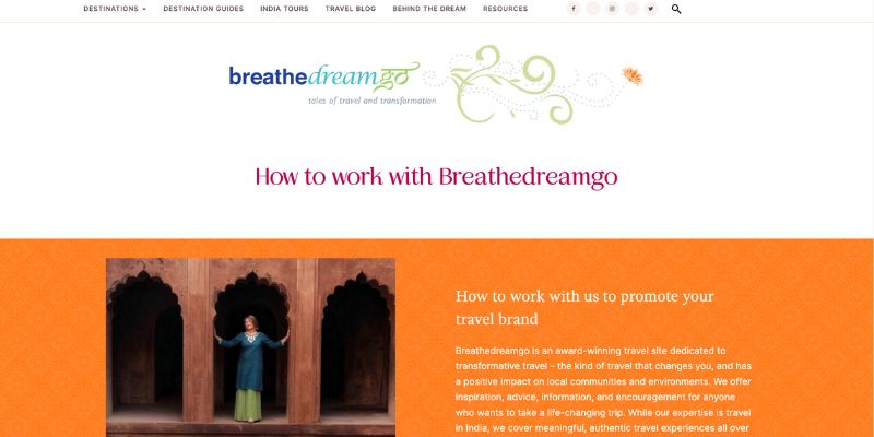 Breathe, Dream, Go blog
